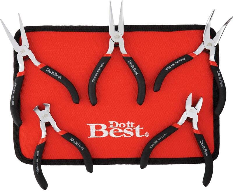  Do it Best Hobby Pliers 5 Piece 1 Set 306428