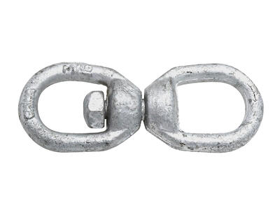  National  Galvanized Chain Swivel  3/16 Inch 1 Each 247775 772-535