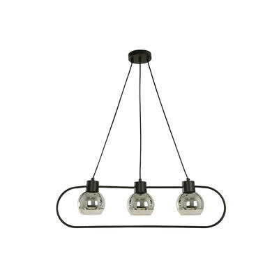 Hanging Lamo 3L E27 40W Matte Black 1 Each 23131-2