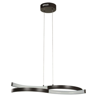 HANGING LAMP LED 30W DARK BRN