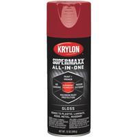 Krylon Supermaxx Gloss Spray Paint 12oz Cherry Red 1 Each K08954007