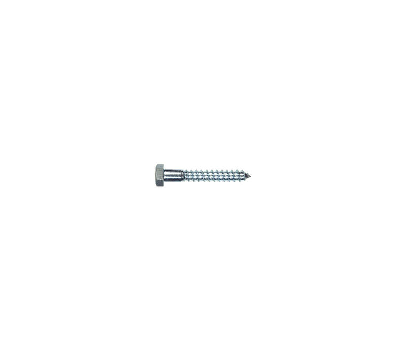  Hillman  Hex Lag Screw 1/2x5-1/2 Inch  Zinc  1 Each 230140