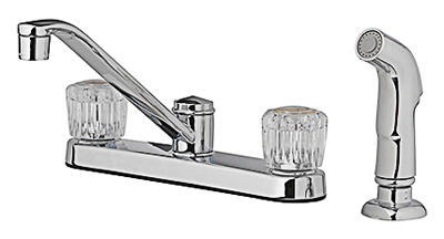  HomePointe Acrylic Handle Kitchen Faucet Chrome 1 Each 810N-D4101ÿ