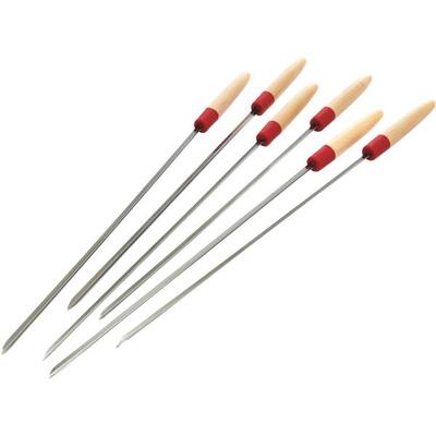  Grill Pro  Skewer  22 Inch  Stainless Steel 6 Pack  40538