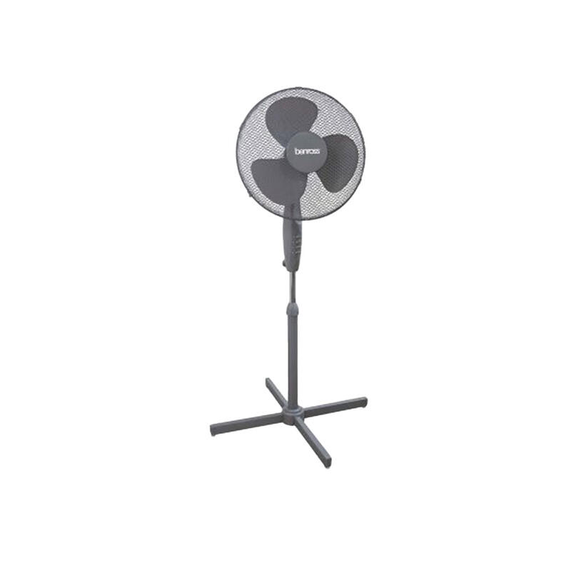 Benross Pedestal Fan 16 Inch Grey 1 Each 43840
