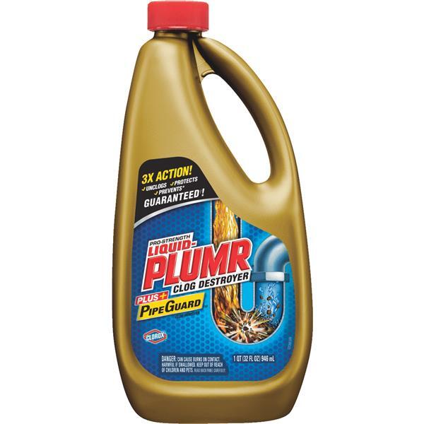 Clorox Liquid-Plumr Pro Strength Full Clog Destroyer 32oz 1 Each CLX00243