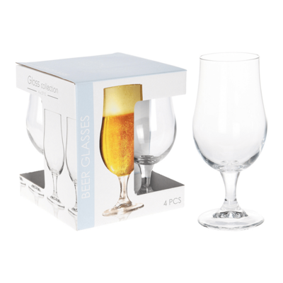 Beer Glasses 4 Piece 1 Set CC7000320