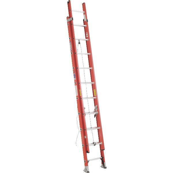  Werner  Fiberglass Extension Ladder 1A 20 Foot  1 Each D6220-2