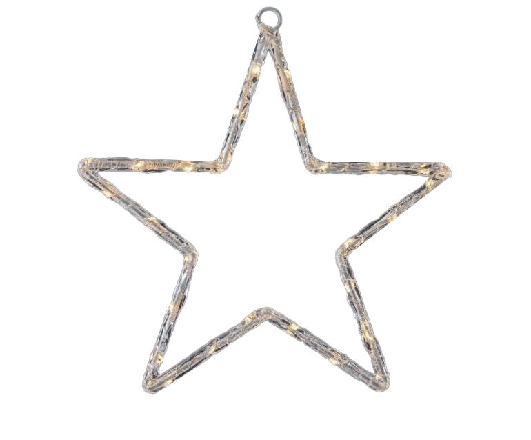  Acrylic Star 27 LED Warm White 1 Each 1068674