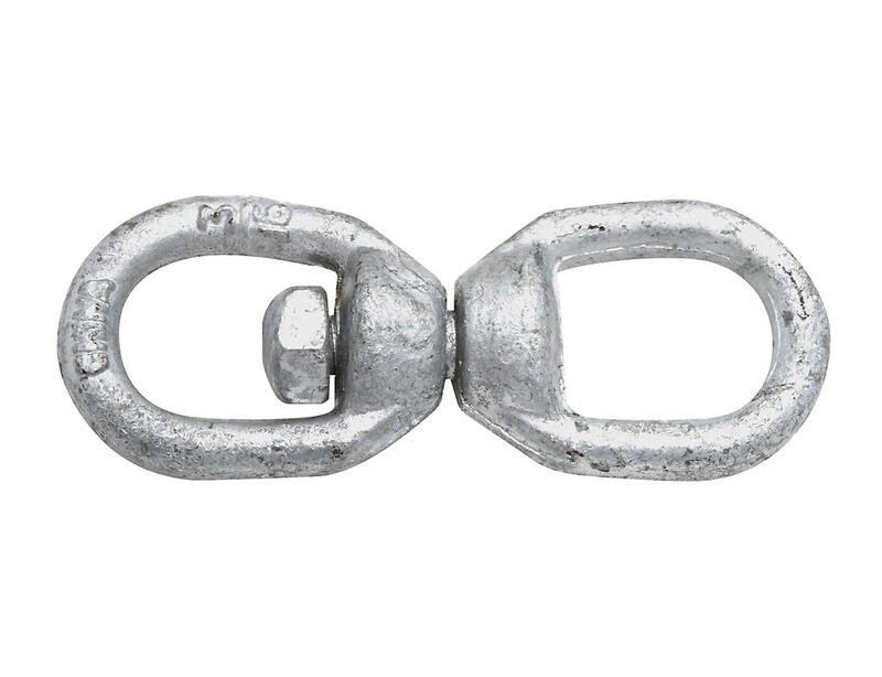  National  Galvanized Chain Swivel  3/16 Inch 1 Each 247775 772-535