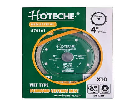 Hoteche Diamond Cutting Disc Wet Type 105x20x8mm 1 Each 570161