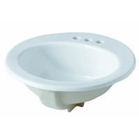 Glasgow Lavatory Basin White 1 Each TT-1390