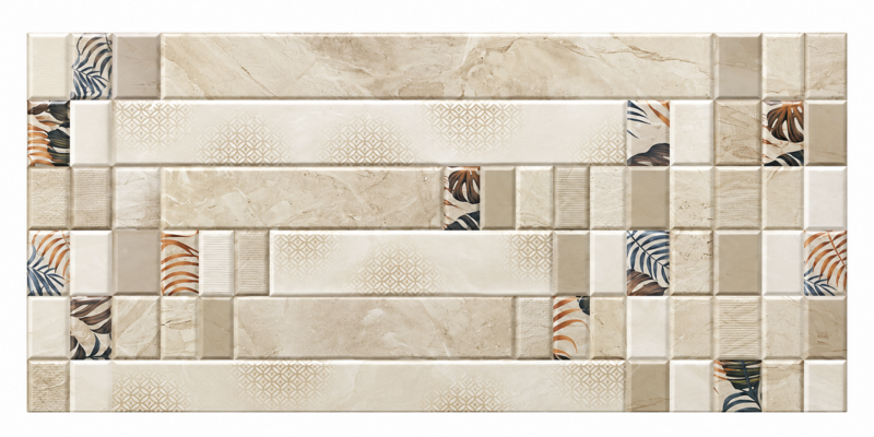 IRIS CERA WALL TILE BEIGE DECO