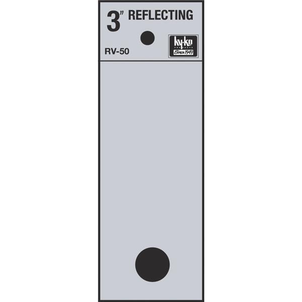  Hy-Ko Reflective Period  3 Inch  1 Each RV-50/.