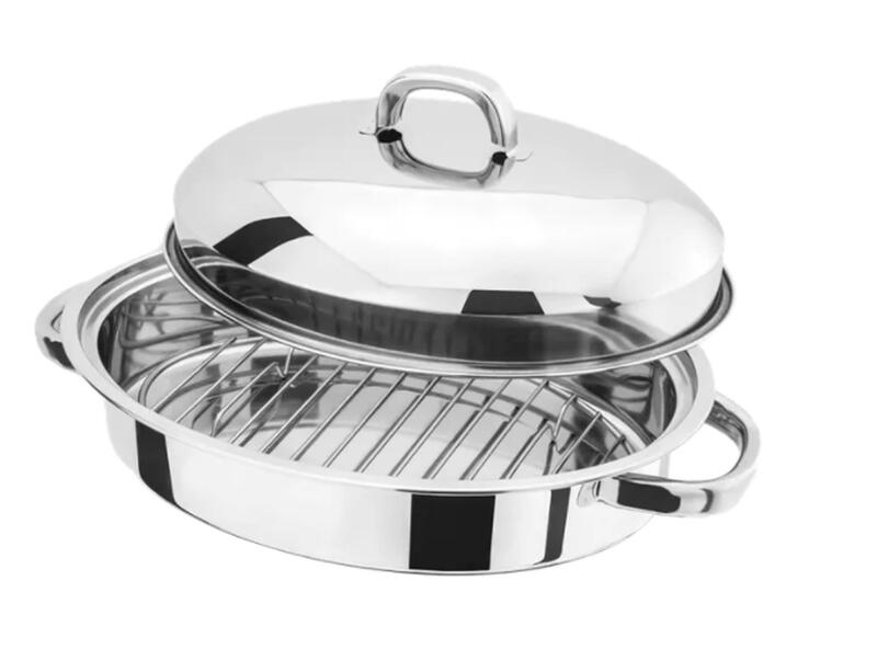 Judge Oval Roaster With Rack 1 Each H017