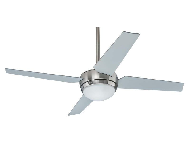 Hunter Fan Ceiling Fan Sonic 52 Inch Brushed Nickel 1 Each 50665