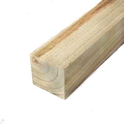 Lumber Yellow Pine #1 Rough Treated 2x2x20 1 Length