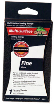  Gatorgrit  Jumbo Sanding Sponge 3x5 Inch 1 Each 4633