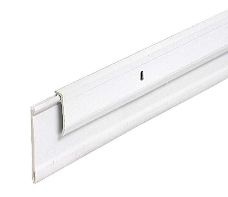  M-D Aluminum And Vinyl Door Sweep 2x36 Inch  White 1 Each 5769