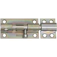  National Barrel Bolt  4 Inch  Zinc  1 Each N162-370