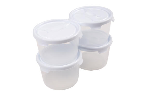 Wham Food Container Round Set 300ml 4Pc 12379