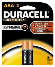  Duracell Battery  AAA 2 Pack  80283274 5004684: $11.81
