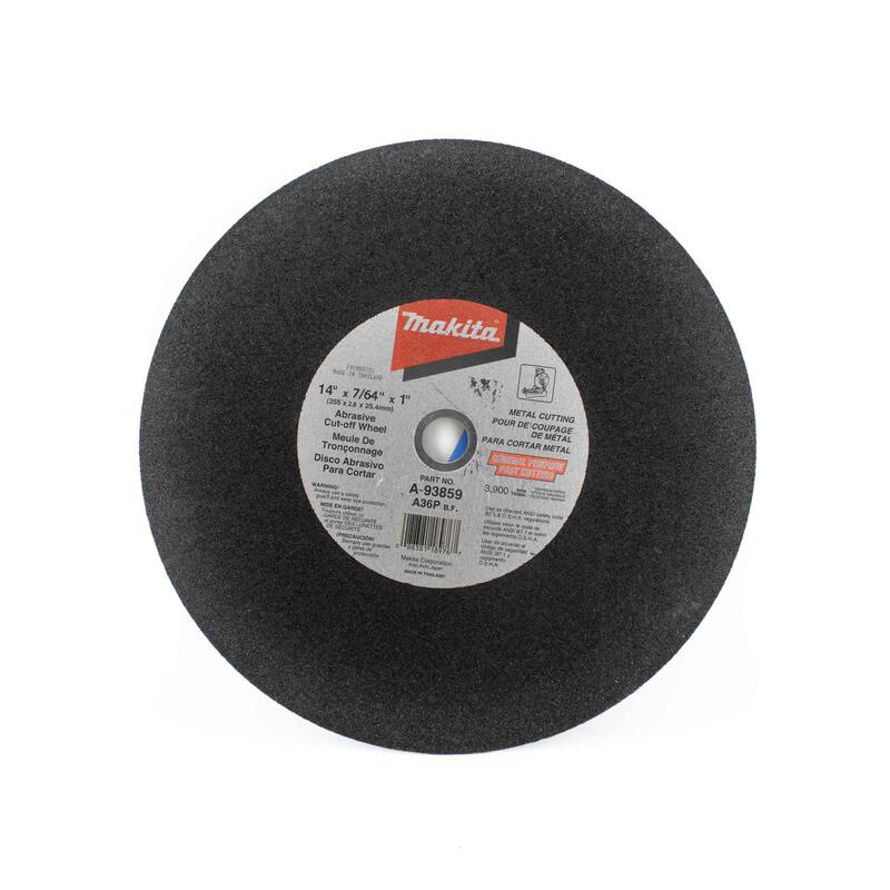 Makita Cut Off Wheel 14x1/8x1 Inch 1 Each A9385925 M&C Home Depot