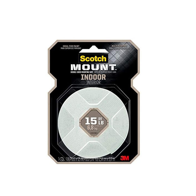  Scotch Indoor Mounting Tape  1 Inchx125 Inch  1 Roll 314DC-SF