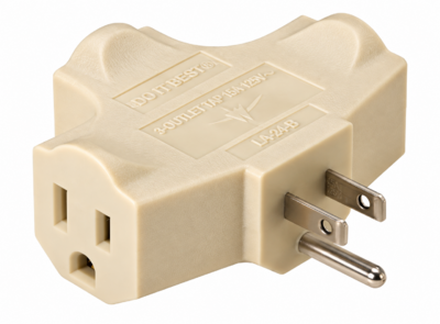 3-OUTLET TAP 15A BEIGE