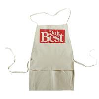  Do It Best  Heavy Duty Canvas Bib Apron White 1 Each 323055