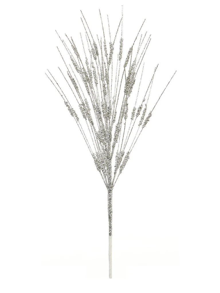 BEADED GLITTER BURST SPRAY SIL