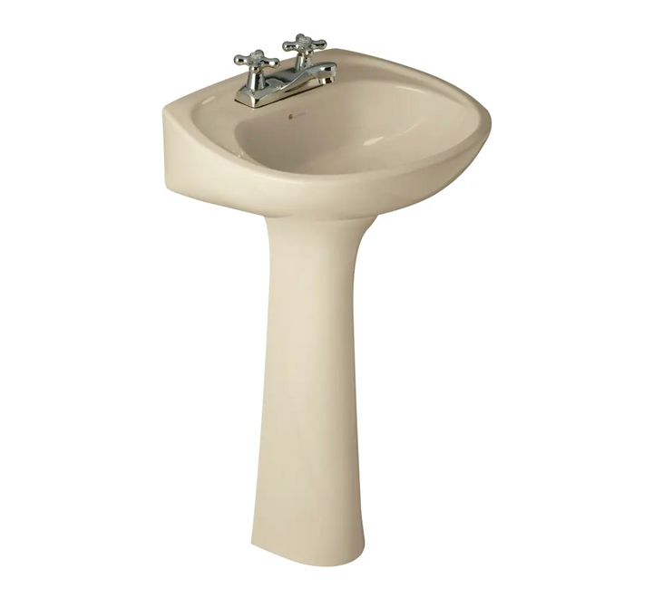 GALA PEDESTAL LAVATORY BONE