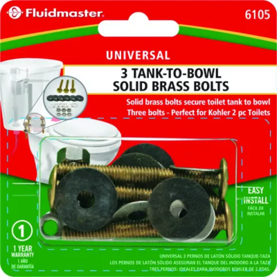  Fluidmaster  Tank To Bowl Kit 2-3/4 Inch  1 Each 6105