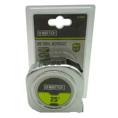TAPE MEASURE 25' CHROME