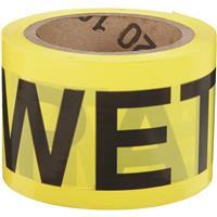  Wet Paint Caution Tape 300 Foot Yelllow 1 Each 66222
