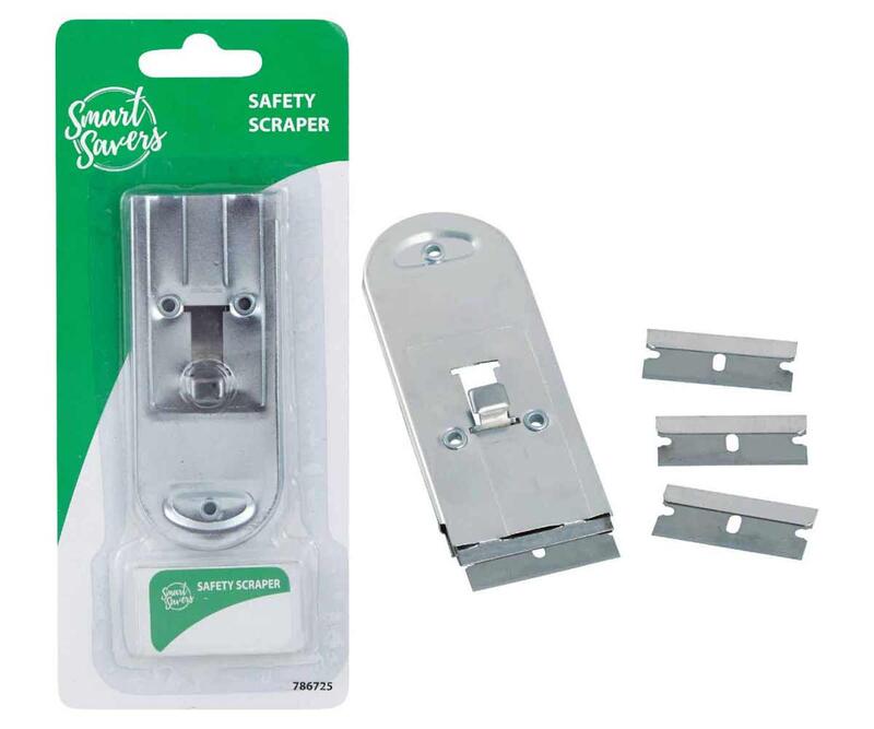  Smart Savers Steel Razor Scraper 1 Each 8005