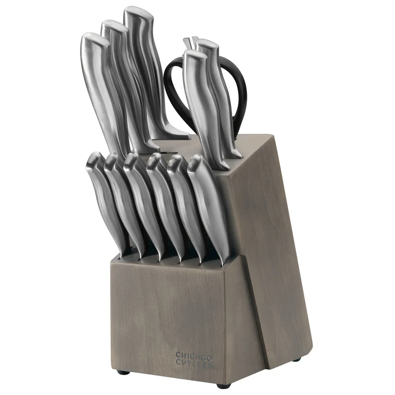 INSIGNIA STEEL KNIFE BLOCK
