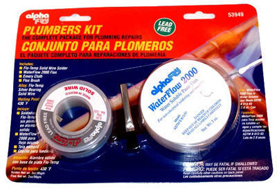  Alpha Plumbing Solder Kit 1 Each AM53949