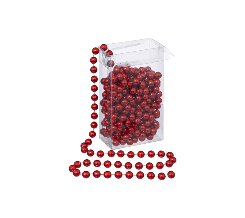 GARLAND PEARLS 10MMX5M RED