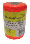 Stringliner Twisted Construction Line #18x540 Foot Orange 1 Each 35406