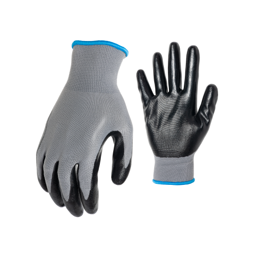 AWP NITRILE COATED GLOVE MED