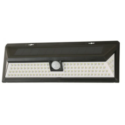 SOLAR WALL LAMP LEDW/SENSOR BL