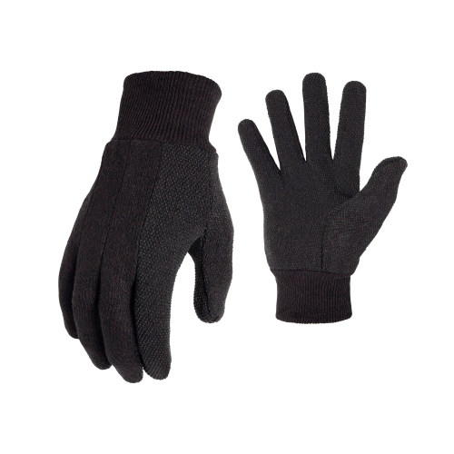 BROWN JERSEY MINI DOTS GLOVE