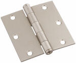  National Door Hinge 3 Inch  Satin Nickel 1 Each N830-250