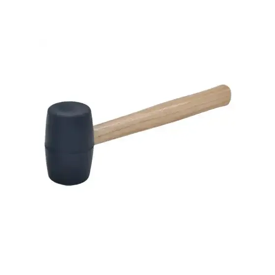 RUBBER MALLET 16OZ BLACK