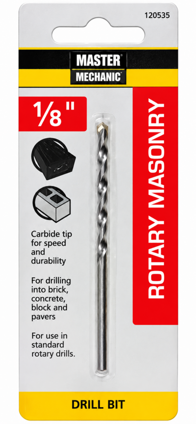 MM DRILL BIT 1/8