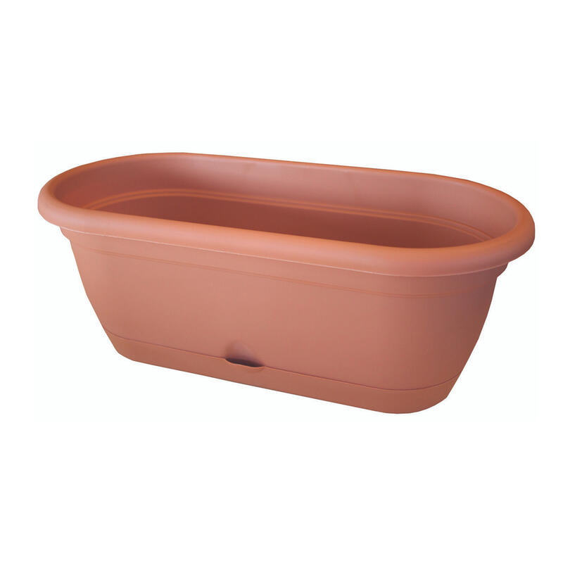 Bloem  Luca Self Watering Window Box 18 Inch  Terra Cotta  1 Each LWB1846