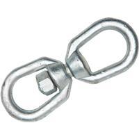  Campbell  Galvanized Swivel Eye And Eye 3/8 Inch  1 Each T9630635