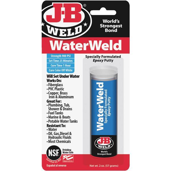 J B Weld  Water Weld  Epoxy Putty 2 Ounce 1 Each 8277