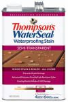 Thompsons Stain Semi Transparent WP Acorn Brown 1 Gallon 042841-16